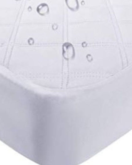 9" Waterproof Bamboo Terry Crib Mattress Pad Liner Mattress Cover Only.