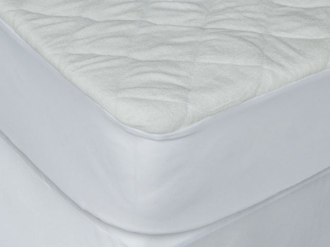 9" Waterproof Bamboo Terry Crib Mattress Pad Liner Mattress Cover Only.