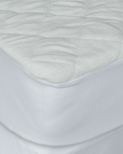 9" Waterproof Bamboo Terry Crib Mattress Pad Liner Mattress Cover Only.