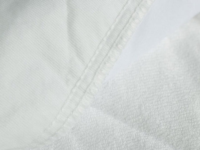 9" Waterproof Bamboo Terry Crib Mattress Pad Liner Mattress Cover Only.