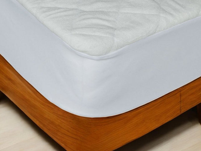 9" Waterproof Bamboo Terry Crib Mattress Pad Liner Mattress Cover Only.