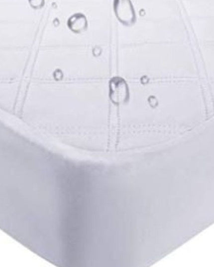 9" Waterproof Bamboo Terry Crib Mattress Pad Liner Mattress Cover Only.