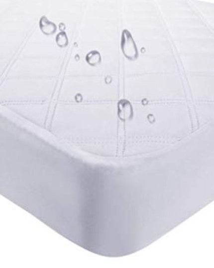 9" Waterproof Bamboo Terry Crib Mattress Pad Liner Mattress Cover Only.