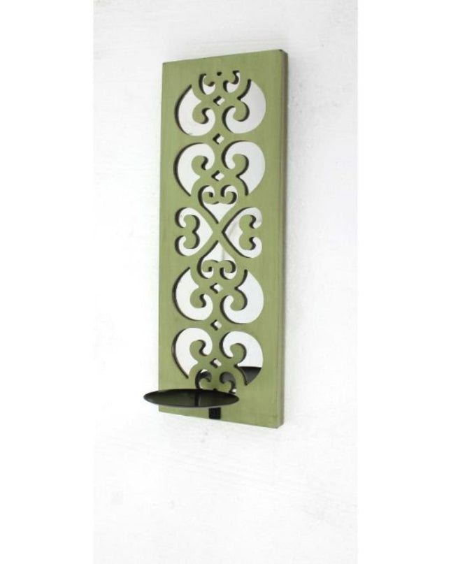 Green Wood Hanging Dimensional Sculpture