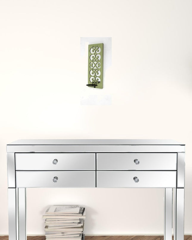 Green Wood Hanging Dimensional Sculpture