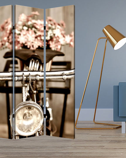 48" X 72" Multi Color Wood Canvas Valentine  Screen