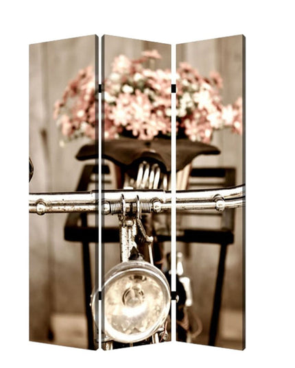 48" X 72" Multi Color Wood Canvas Valentine  Screen