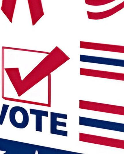 72" Blue and White Canvas Folding Three Panel Screen Room Divider