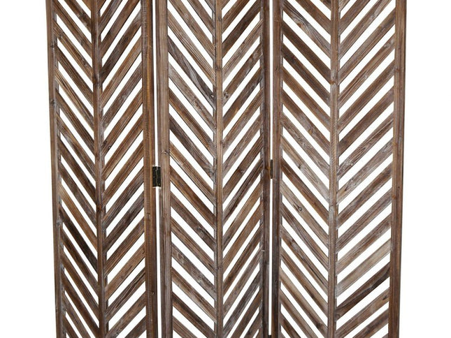 63 X 72 Brown Wood  Screen