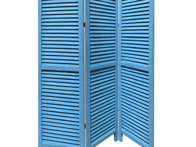 48 X 67 Black Wood Shutter - Screen