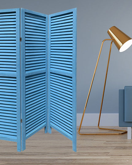 48 X 67 Black Wood Shutter - Screen