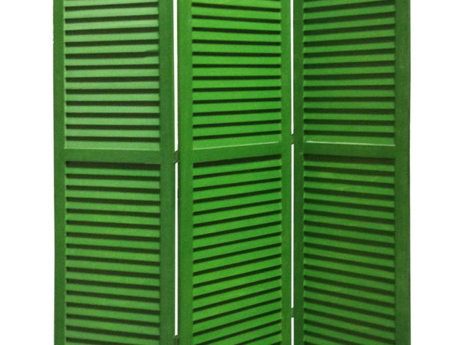 48 X 67 Black Wood Shutter - Screen