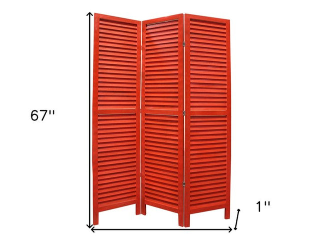 48 X 67 Black Wood Shutter - Screen