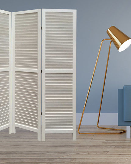 48 X 67 Black Wood Shutter - Screen