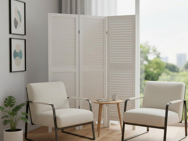 48 X 67 Black Wood Shutter - Screen