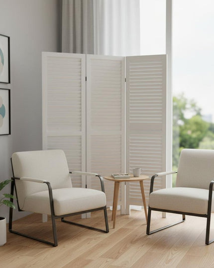 48 X 67 Black Wood Shutter - Screen