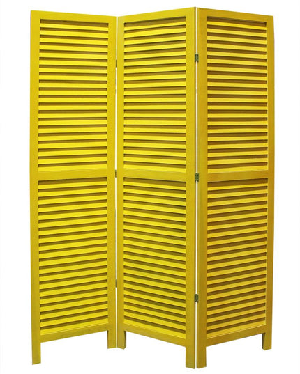 48 X 67 Black Wood Shutter - Screen