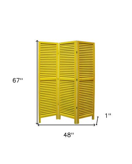 48 X 67 Black Wood Shutter - Screen