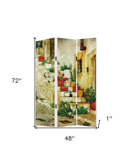 48 X 72 Multi Color Spanish Tidings  Screen