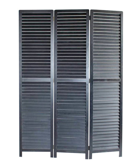 47 X 67 Black Wood  Screen