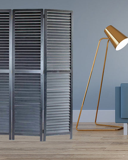 47 X 67 Black Wood  Screen