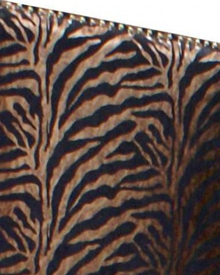 84 X 84 Bronze Wood & Fabric  Screen