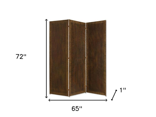 65" X 72" Bronze Wood Forger  Screen