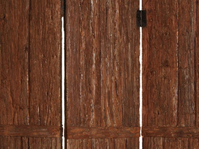 62" X 72" Brown Wood Tahoe  Screen