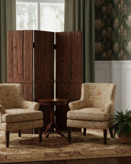 62" X 72" Brown Wood Tahoe  Screen