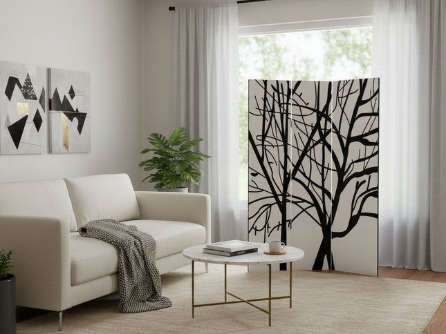 48" X 72" Multi Color Wood Canvas Tranquillity  Screen