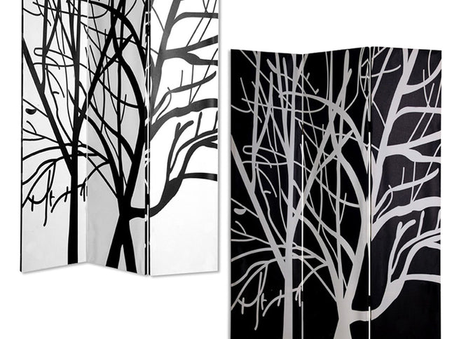 48" X 72" Multi Color Wood Canvas Tranquillity  Screen