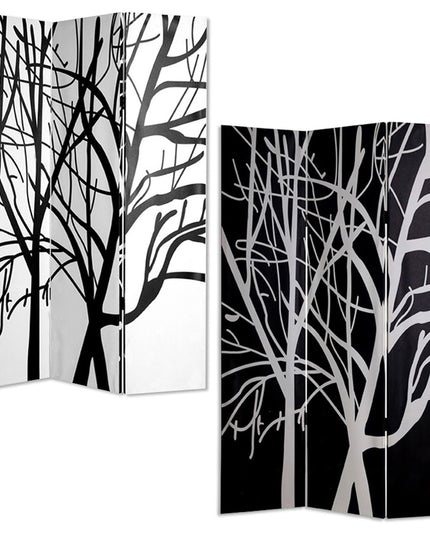 48" X 72" Multi Color Wood Canvas Tranquillity  Screen