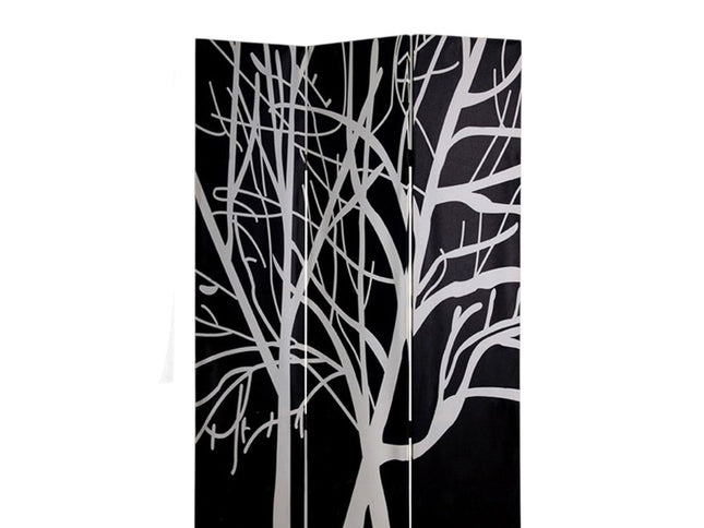 48" X 72" Multi Color Wood Canvas Tranquillity  Screen