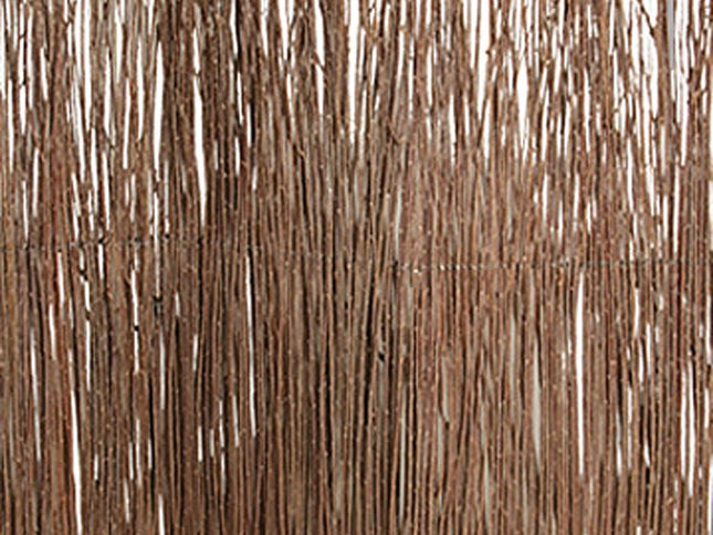 63" X 84" Brown Willow Adirondack  Screen