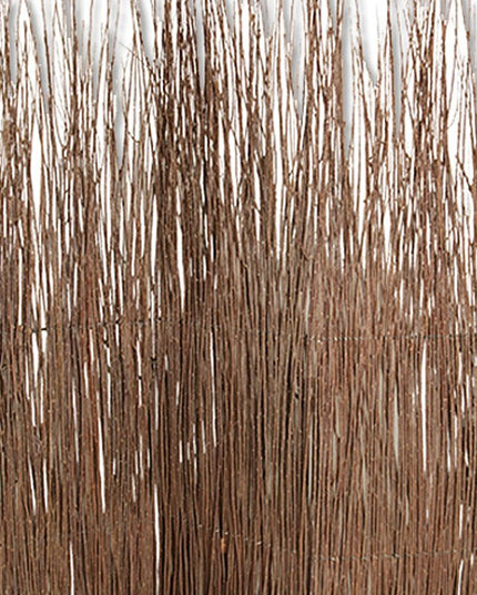 63" X 84" Brown Willow Adirondack  Screen