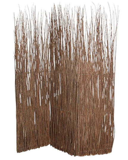 63" X 84" Brown Willow Adirondack  Screen