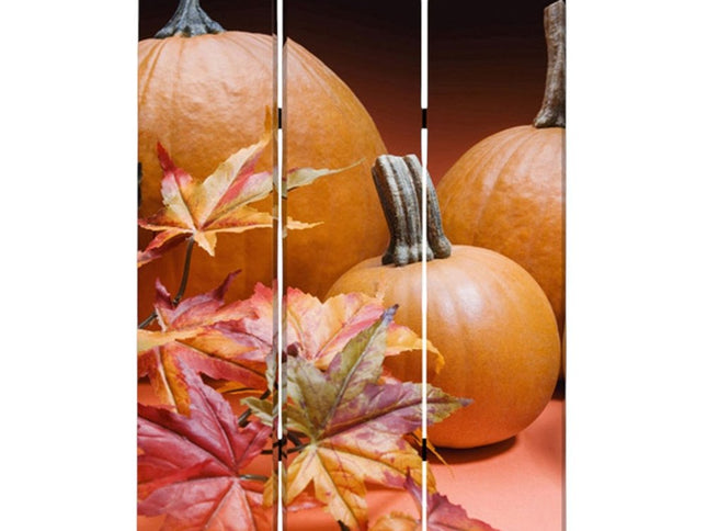 48 X 72 Multi Color Wood Canvas Harvest  Screen