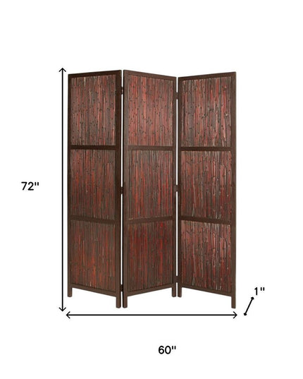 60" X 72" Cherry Wood  Screen