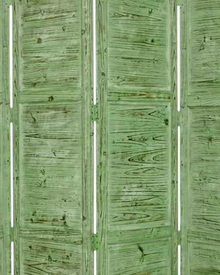 76" X 84" Black Wood Screen