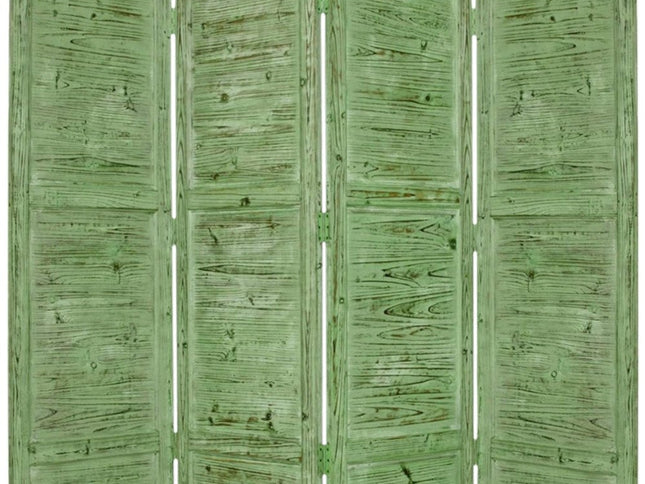 76" X 84" Black Wood Screen