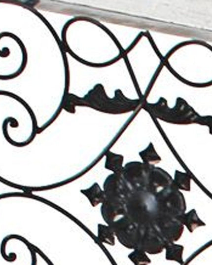 76" X 84" Blue Wood Screen