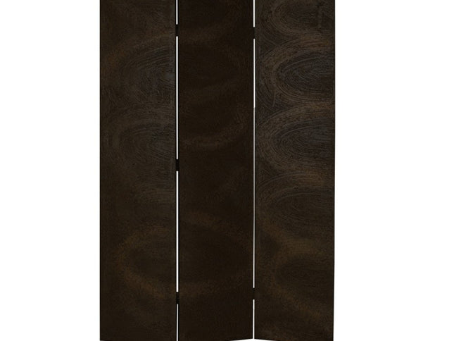 48" X 72" Black Wood Canvas  Screen