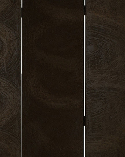 48" X 72" Black Wood Canvas  Screen