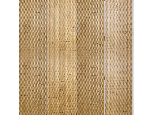 84" X 84" Silver Wood  Screen