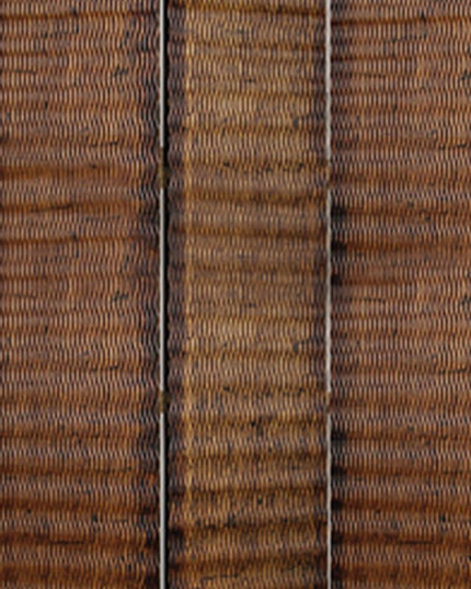 84" Brown Wood Folding Four Panel Screen Room Divider