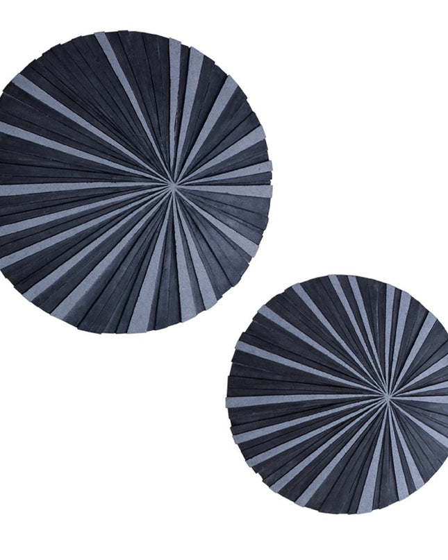 19" X 19" Gray Sandstone Wall Decor