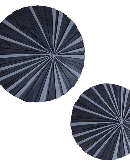 19" X 19" Gray Sandstone Wall Decor