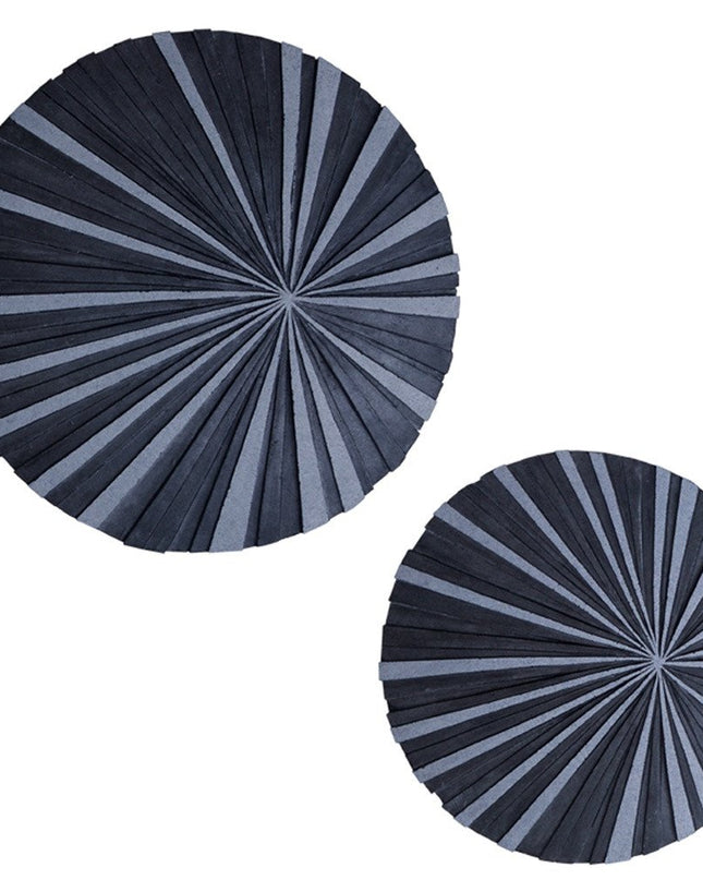 19" X 19" Gray Sandstone Wall Decor