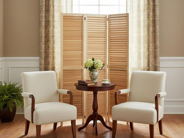 47 X 67 Natural Wood  Screen