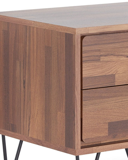 20" White Nightstand With Manufactured Wood Top